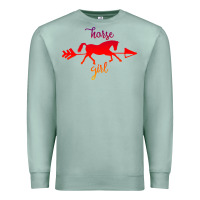 Seafoam Horse Girl Premium Sweatshirt - Bettercallsaul