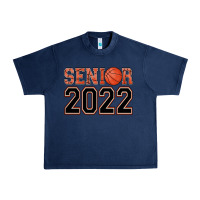 Navy senior basketball Urban Heavy Tee - AdoDesignShop
