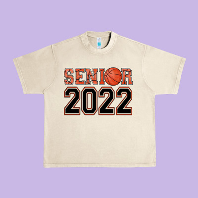 Senior Basketball Urban Heavy Tee Designed By Adodesignshop