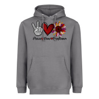 Storm peace love sunflower Heavyweight Hoodie - Bettercallsaul