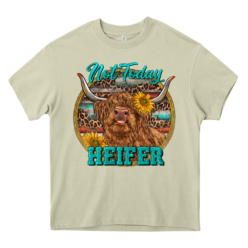 Highland Heifer Western Heavy Core Tee by RanaPortraitStore | Teevron