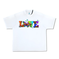 White pride love butterflies Urban Heavy Tee - AdoDesignShop