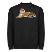 Black Tiger Heavyweight Sweatshirt - LillyAllenDesigns