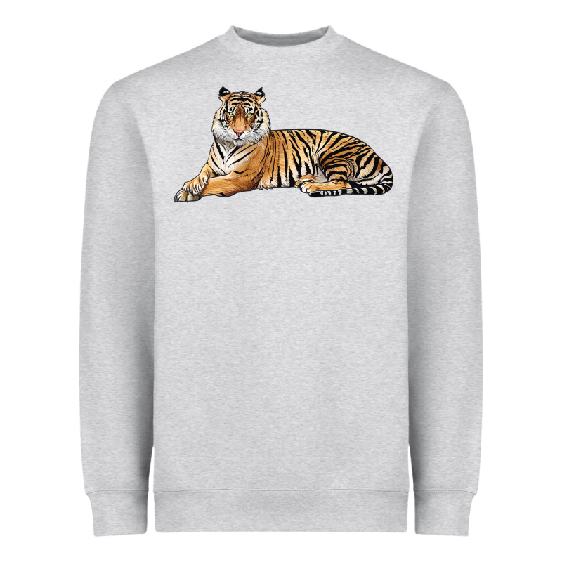 Tiger Heavyweight Sweatshirt by LillyAllenDesigns | Teevron