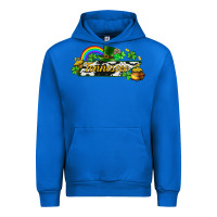 Cobalt Tennessee map St. Patrick's Urban Hoodie - CowGirlArtShop