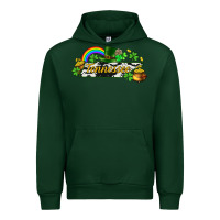 Forest Green Tennessee map St. Patrick's Urban Hoodie - CowGirlArtShop