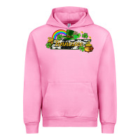 Fuchsia Pink Tennessee map St. Patrick's Urban Hoodie - CowGirlArtShop