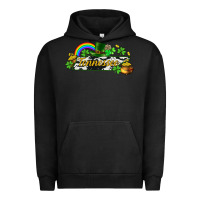 Pigment Black Tennessee map St. Patrick's Urban Hoodie - CowGirlArtShop