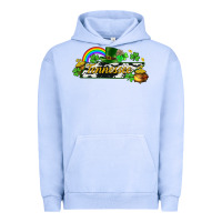Pigment Grape Ice Tennessee map St. Patrick's Urban Hoodie - CowGirlArtShop