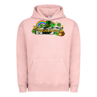Pigment Salmon Tennessee map St. Patrick's Urban Hoodie - CowGirlArtShop