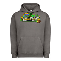 Pigment Tornado Tennessee map St. Patrick's Urban Hoodie - CowGirlArtShop