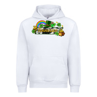 White Tennessee map St. Patrick's Urban Hoodie - CowGirlArtShop