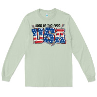 Matcha land of the free usa Long Sleeve Tee - MaliasSmallBusiness
