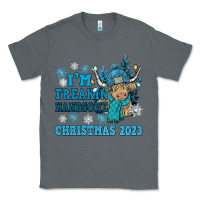 Charcoal Heather im freakin freezin christmas 2023 Classic Tee - NancyCooperArtShop