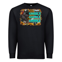 Black gobble gobble gobble Premium Sweatshirt - RanaPortraitStore