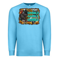 Ocean Blue gobble gobble gobble Premium Sweatshirt - RanaPortraitStore