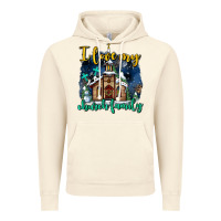 Vintage Artic Christmas church and snow   ı love my church family Vintage Hoodie - AdoDesignShop