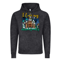 Vintage Black Christmas church and snow   ı love my church family Vintage Hoodie - AdoDesignShop