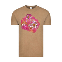 Vintage Coffee v.d  lavender and lotus patches Vintage Tee - AdoDesignShop