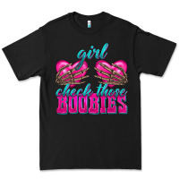 Black Girl Check Those Boobies Premium Tee - texasbilliewilder