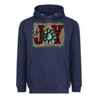 Navy Oh Joy Christmas Heavyweight Hoodie - Bettercallsaul