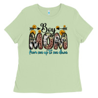 Matcha boy mom from son up to son down Ladies Tee - Zillion Design Studio