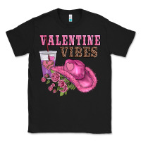 Black valentines day valentine vıbes Classic Tee - AdoDesignShop