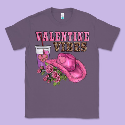 Valentines Day Valentine Vıbes Classic Tee Designed By Adodesignshop