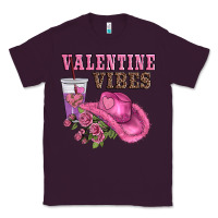 Plum valentines day valentine vıbes Classic Tee - AdoDesignShop
