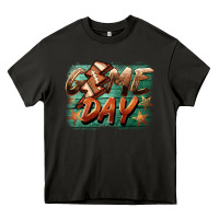 Asphalt game day  lightning football Heavy Core Tee - BarkalooDesign