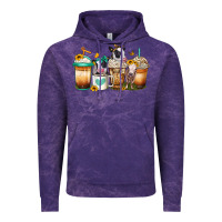 Cloud Purple heifers coffee cups Vintage Hoodie - Jasminsmagicworld