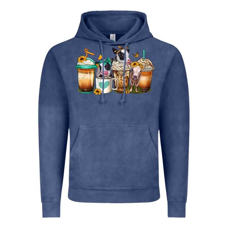 Heifers Coffee Cups Vintage Hoodie by Jasminsmagicworld | Teevron