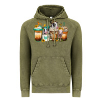 Vintage Olive heifers coffee cups Vintage Hoodie - Jasminsmagicworld