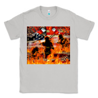 Moon Dust Western Firefighters With Thin Red Line Classic Tee - LillyAllenDesigns