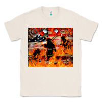 Natural Western Firefighters With Thin Red Line Classic Tee - LillyAllenDesigns