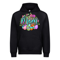 Black Easter Mom  Happy Easter Day Urban Hoodie - CowGirlArtShop
