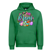 Emerald Easter Mom  Happy Easter Day Urban Hoodie - CowGirlArtShop