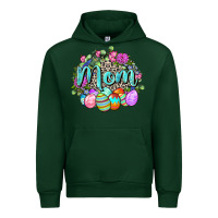 Forest Green Easter Mom  Happy Easter Day Urban Hoodie - CowGirlArtShop