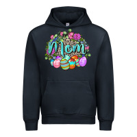 Navy Easter Mom  Happy Easter Day Urban Hoodie - CowGirlArtShop