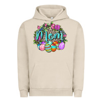 Pigment French Oak Easter Mom  Happy Easter Day Urban Hoodie - CowGirlArtShop