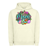Pigment Pistachio Easter Mom  Happy Easter Day Urban Hoodie - CowGirlArtShop
