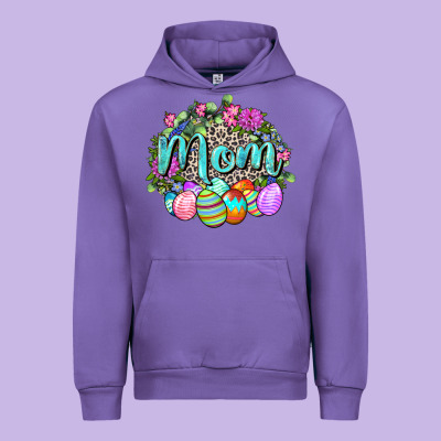 Easter Mom  Happy Easter Day Urban Hoodie Designed By Cowgirlartshop