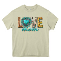 Mossy love mom western Heavy Core Tee - texasbilliewilder