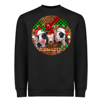 Black Christmas heifers Christmas Heavyweight Sweatshirt - Jasminsmagicworld