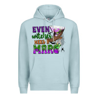 Blue Mist Even Witches Need a Marg Premium Hoodie - texasbilliewilder