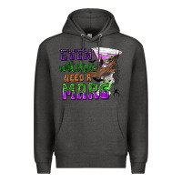 Charcoal Heather Even Witches Need a Marg Premium Hoodie - texasbilliewilder