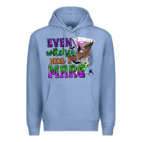 Colony Blue Even Witches Need a Marg Premium Hoodie - texasbilliewilder