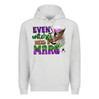 Dove Grey Even Witches Need a Marg Premium Hoodie - texasbilliewilder