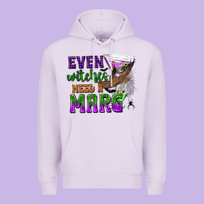 Even Witches Need A Marg Premium Hoodie Designed By Texasbilliewilder