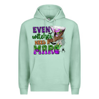 Seafoam Even Witches Need a Marg Premium Hoodie - texasbilliewilder